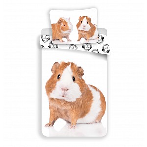 Bavlněné povlečení 140x200+70x90 Morče