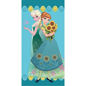 Osuška 70x140 - Frozen flower