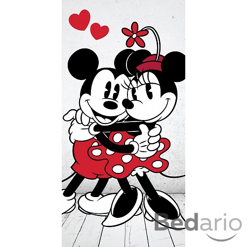 Osuška 70x140 - Mickey & Minnie in love