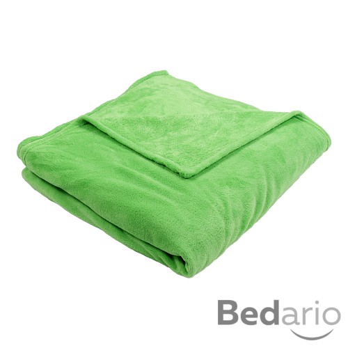Deka jemné mikrovlákno 220x200 Světle zelená