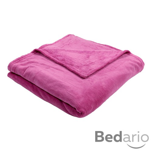 Deka jemné mikrovlákno 220x200 Růžová