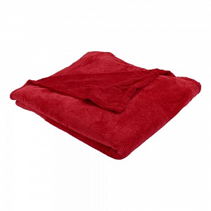 Deka jemné mikrovlákno 220x200 Červená
