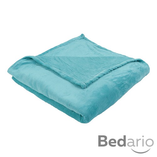 Deka jemné mikrovlákno 220x200 Azurová
