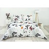 Bavlněné povlečení Deluxe 140x200+70x90 Motýlí elegance