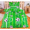 Bavlněné povlečení 140x200+70x90 Fotbalové míče
