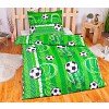 Bavlněné povlečení 140x200+70x90 Fotbalové míče