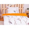 Bavlněné povlečení 140x200+70x90 Motýlí větvičky