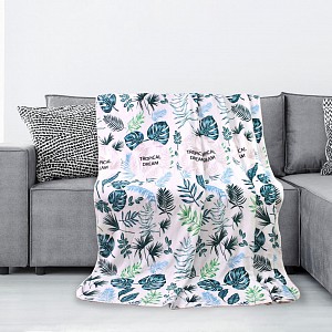 Deka mikroflanel DELUXE Botanique 220x240