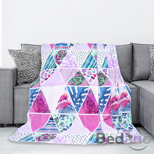 Deka mikroflanel DELUXE Kaleidoscope 220x240