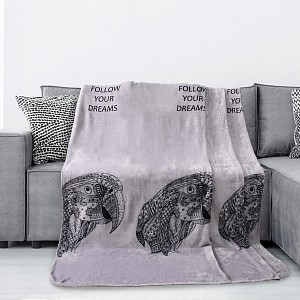 Deka mikroflanel DELUXE Macaw 220x240