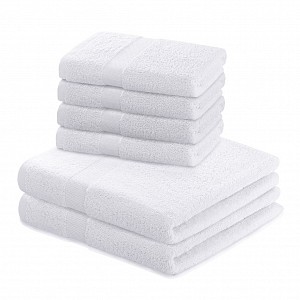 Set luxusních froté ručníků a osušek MARINA 4+2 Bílý
