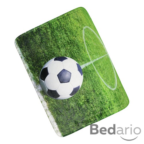 3D Podlahová předložka 50x70 Fotbalový míč