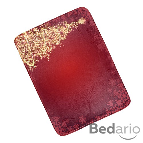 3D Podlahová předložka 50x70 Christmas tree