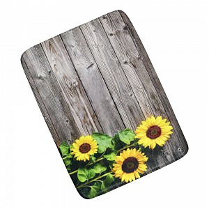 3D Podlahová předložka 50x70 Slunečnice