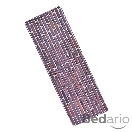 3D Podlahová předložka 60x180 Zeď