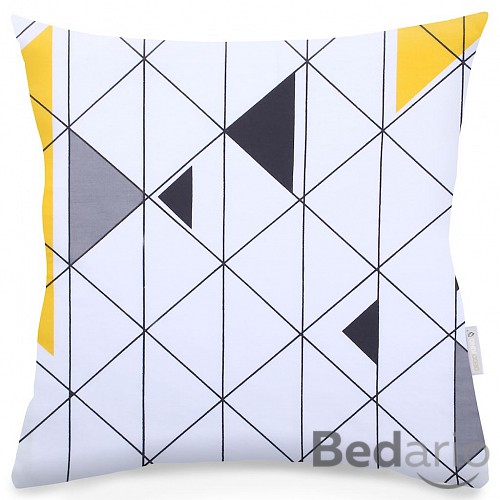 Povlak z mako saténu DUCATO GEOMETRIC 40x40