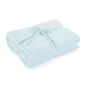 Mikroflanelová deka ŽAKÁR Premium 150x200 - Baby blue
