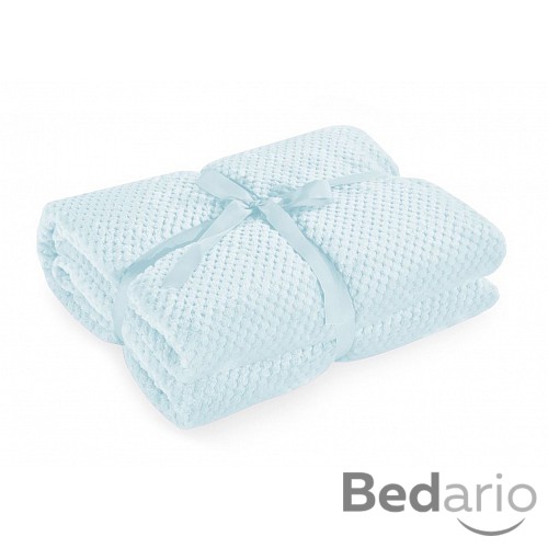 Mikroflanelová deka ŽAKÁR Premium 150x200 - Baby blue