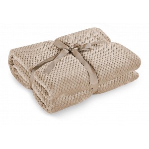 Mikroflanelová deka ŽAKÁR Premium 150x200 - Cappuccino