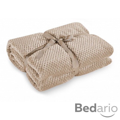 Mikroflanelová deka ŽAKÁR Premium 150x200 - Cappuccino