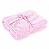 Mikroflanelová deka ŽAKÁR Premium 150x200 - Světle růžová