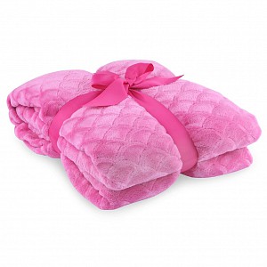 Mikroflanelová deka Sardi Premium 150x200 - Fuchsia