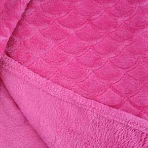 Mikroflanelová deka Sardi Premium 150x200 - Fuchsia