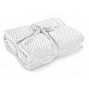 Mikroflanelová deka ŽAKÁR Premium 150x200 - Bílá