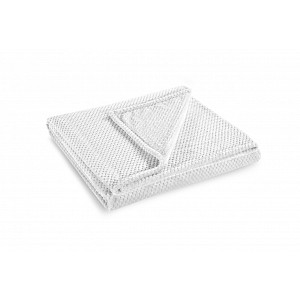Mikroflanelová deka ŽAKÁR Premium 150x200 - Bílá