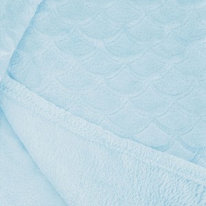 Mikroflanelová deka Sardi Premium 150x200 - Baby blue