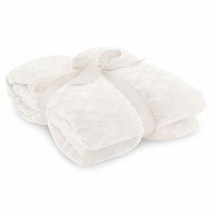 Mikroflanelová deka Sardi Premium 150x200 - Krémová