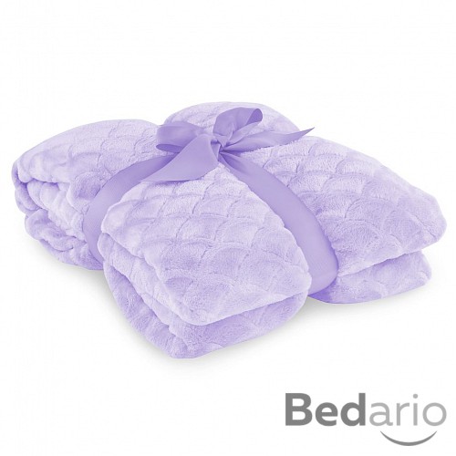 Mikroflanelová deka Sardi Premium 150x200 - Lila