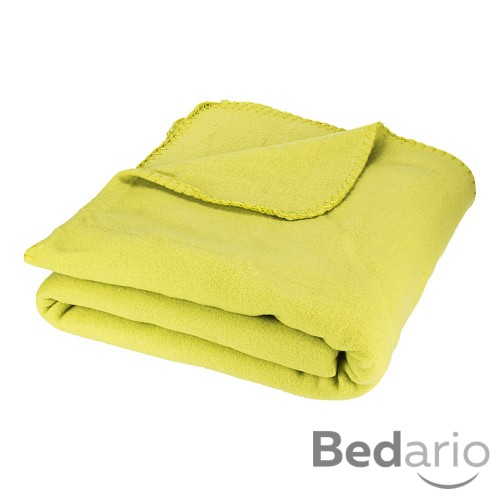 Fleecová deka BASIC 150x200 Zelená
