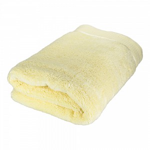 Froté osuška EXCLUSIVE TWIST ZERO - Světle žlutá