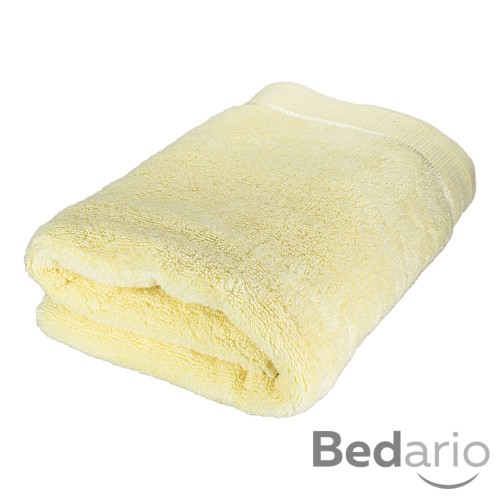Froté osuška EXCLUSIVE TWIST ZERO - Světle žlutá