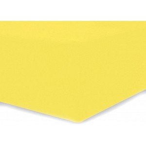 Microtop prostěradlo AMELIA ROYAL 90x200 - Žluté