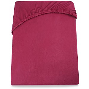 Microtop prostěradlo AMELIA ROYAL 140x200 - Bordó