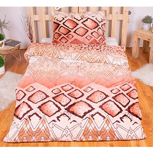 Mikroplyšové povlečení Premium 140x200+70x90 Leopard