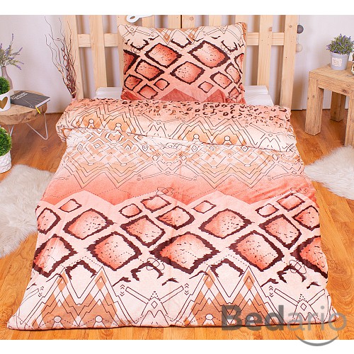 Mikroplyšové povlečení Premium 140x200+70x90 Leopard