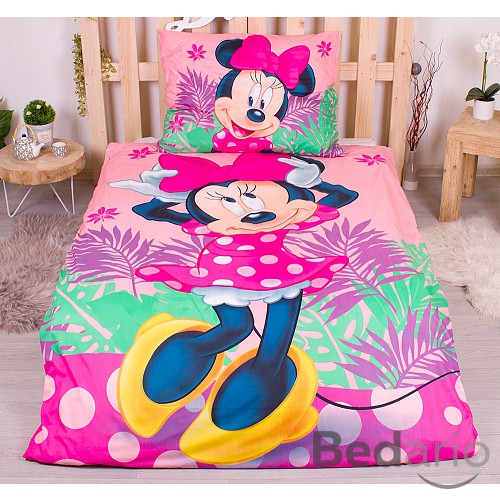 Povlečení z mikrovlákna 140x200+70x90 Minnie Tropic