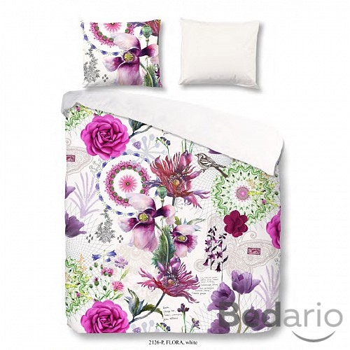 Bavlněné povlečení Good morning 140x200+70x90 Flora