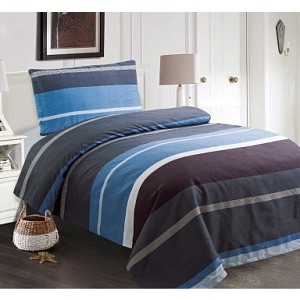 Microtop povlečení Comfort 140x200+70x90 Barevné pásy