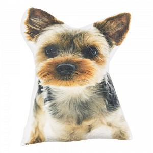Tvarovaný polštářek ANIMALS - Štěně Jorkšír
