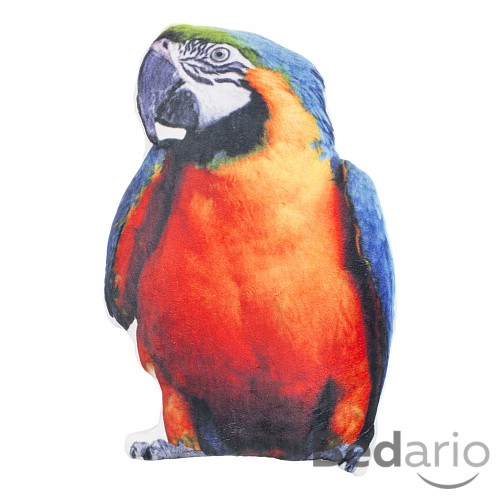Tvarovaný polštářek ANIMALS - Papoušek Ara