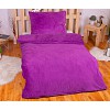 Mikroplyšové povlečení Premium 140x200+70x90 Fialová