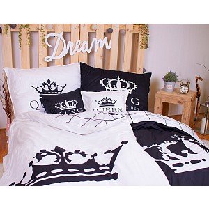 Sedmidílná sada povlečení LOVERS 140x200+70x90 Kingdom