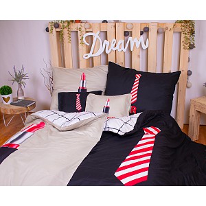 Sedmidílná sada povlečení LOVERS 140x200+70x90 Doplňky