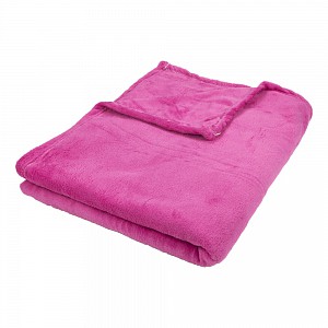 Mikroflanelová deka Premium 150x200 - Světle růžová
