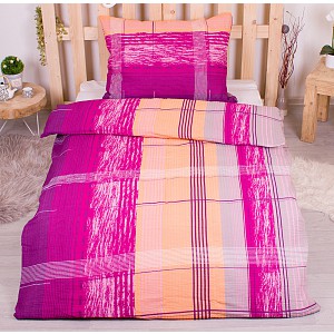 Krepové povlečení ECONOMY 140x200+70x90 Medina