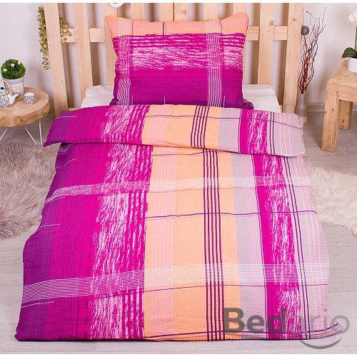 Krepové povlečení ECONOMY 140x200+70x90 Medina